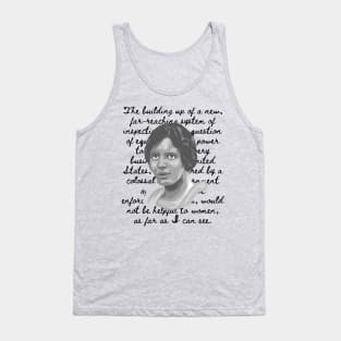 Alice Paul Portrait and Quote Tank Top